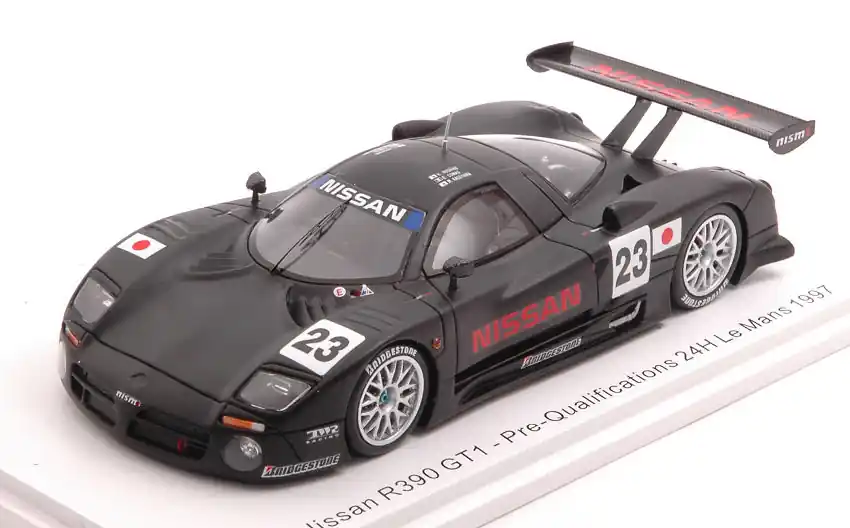 Újdonság Nissan R390 GT1 n.23 Pre-Qualifications 24h Le Mans 1997 K. Hoshino - E. Comas - M. Kageyama