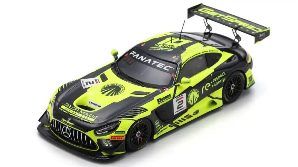 Újdonság Mercedes GT3 n.2 24h Spa 2023 L. Bergstein - A. Lewandowski - A. Walker - L. Williamson