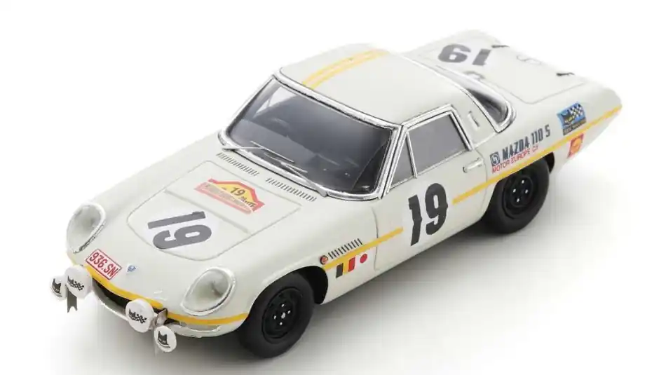 Végkiárusítás Mazda Cosmo Sport 110S n.19 Nürburgring 1968 L. Dernier - Y. Deprez - J.P. Ackermans