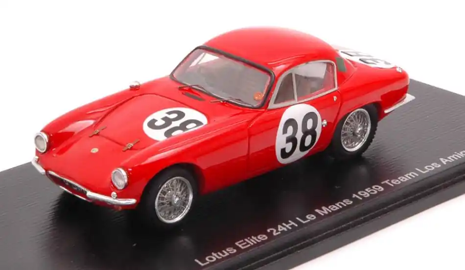 Expressz kézbesítés Lotus Elite n.38 24h Le Mans 1959 J.C. Vidilles - J.F. Malle