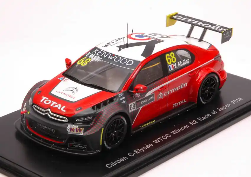 Szuper ajánlat Citroën C-Elysée n.68 WTCC Race of Japan 2016 Y. Muller