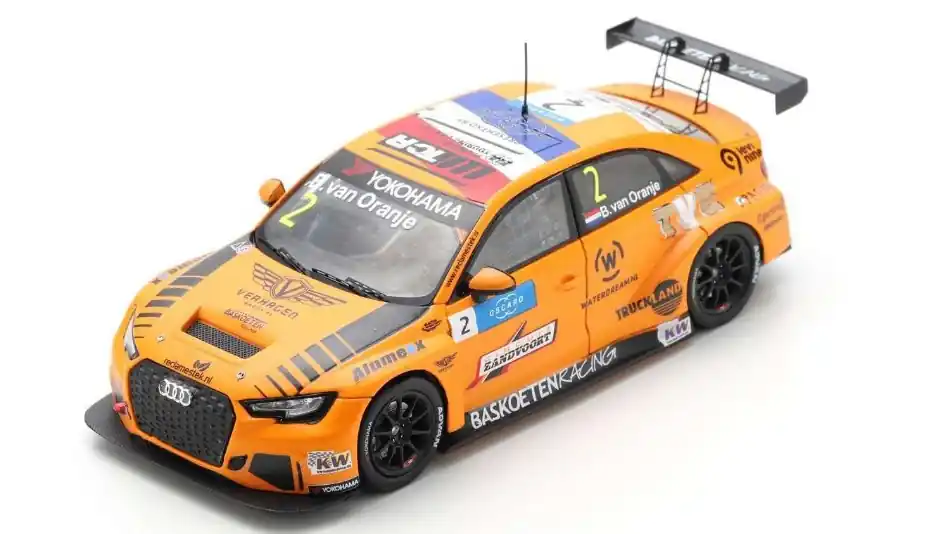 Audi RS3 LMS n.2 WTCR Zandvoort 2018 P.B. van Oranje Bestseller