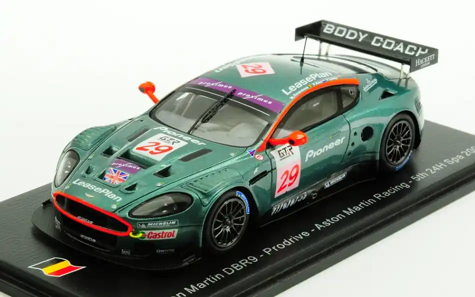 Aston Martin DBR9 n.29 24h Spa 2005 M. Goosens - P. Kox - P. Lamy Exkluzív ajánlat