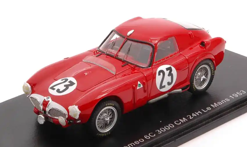 Olcsóbb Alfa Romeo 6C 3000CM n.23 Le Mans 1953 K. Kling - F. Riess