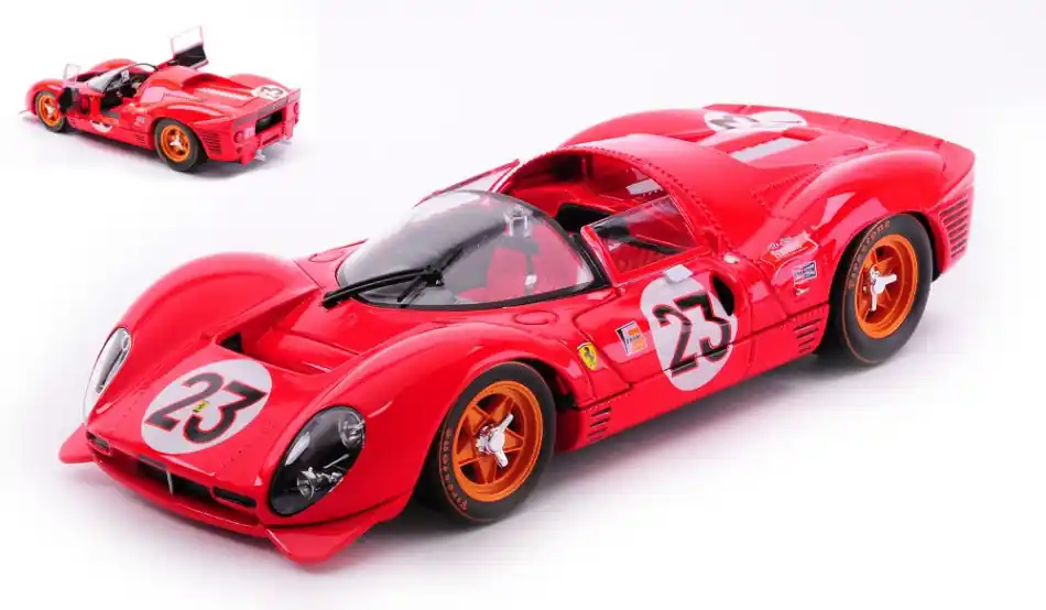 Ferrari 330 P4 n.23 24h Daytona győztes 1967 L. Bandini - C. Amon Csak ma