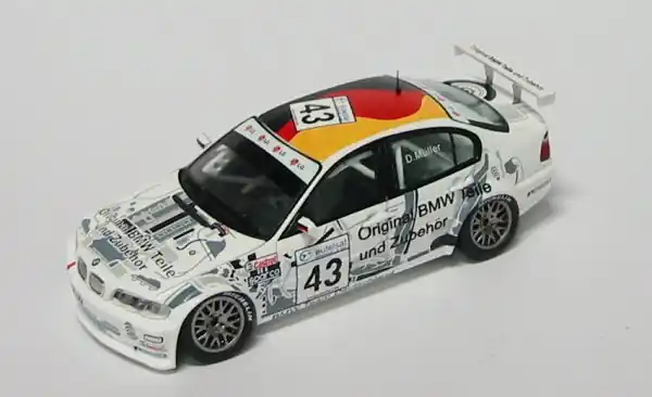 BMW 320i n.43 ETCC 2002 D. Muller Szezonális akció