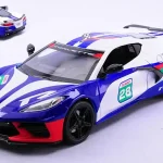 Expressz kézbesítés Corvette C8 GT Racing 2020 modellautó