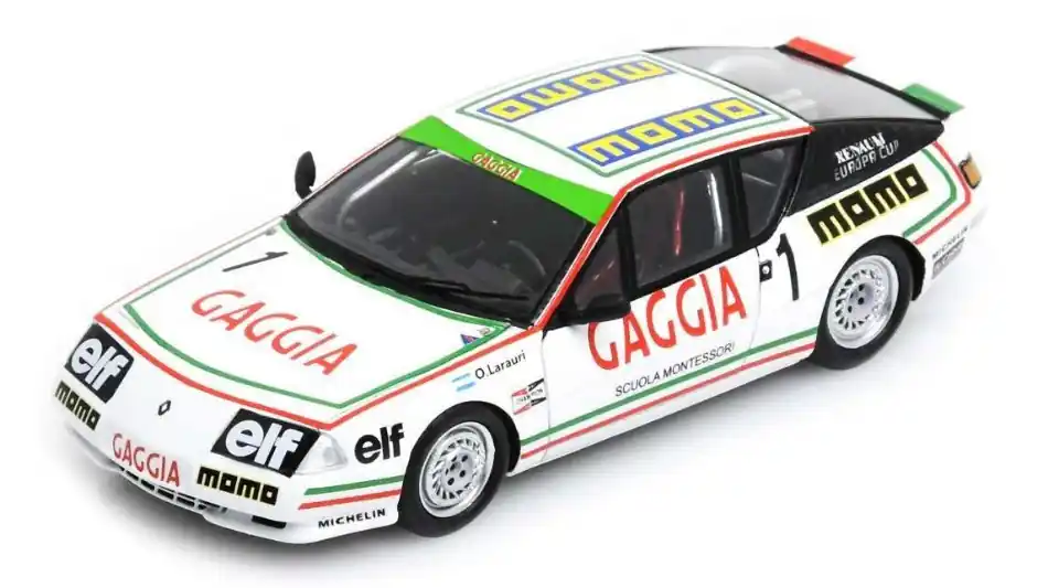 Renault Alpine V6 Turbo n.1 Europa Cup Champion 1985 O. Larrauri Biztonságos fizetés