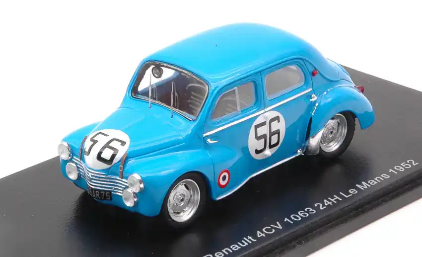 Vedd meg online Renault 4CV 1063 n.56 Le Mans 1952 J.E. Vernet - J. Pairard
