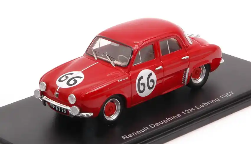 Alacsony ár Renault Dauphine n.66 12h Sebring 1957 P. Frere - J. Lucas
