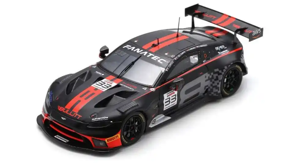 Bestseller Aston Martin Vantage GT3 n.33 24h Spa 2023 J. Riegel - R. Leroux - R. del Sarte - J. Kingsley