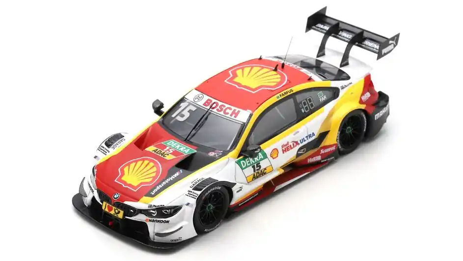 BMW M4 DTM n.15 Hockenheim 2018 A. Farfus Gyors kiszállítás