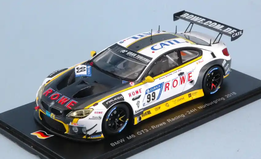 BMW M6 GT3 n.99 Nürburgring 2018 Sims - Krohn - De Phillippi - Tomczyk Gyors kiszállítás