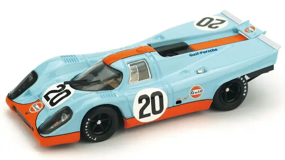 Szuper akció Porsche 917 K n.20 Le Mans 1970 J. Siffert - B. Redman