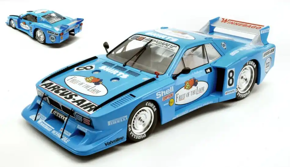 Gyors kiszállítás Lancia Beta Montecarlo Group 5 n.8 DRM ADAC Supersprint Nürburgring 1981 S. Müller Jr.