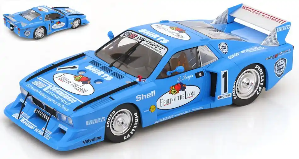 Lancia Beta Montecarlo Group 5 n.1 DRM ADAC Supersprint Nürburgring 1981 H. Heyer Legkelendőbb