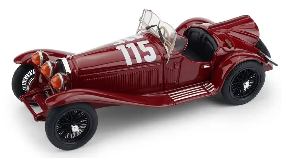 Alacsony ár Alfa Romeo 2300 n.115 Mille Miglia 1932 R. Caracciola - R. Bonini
