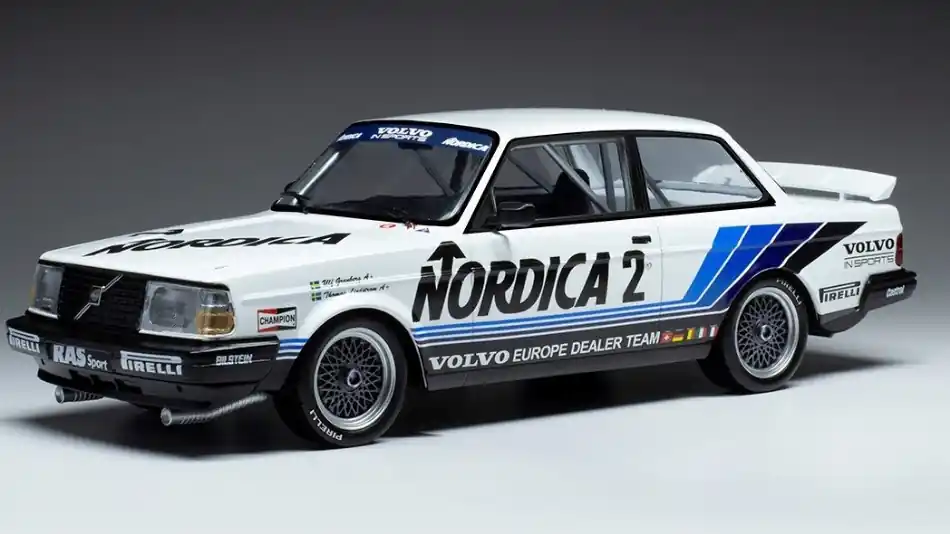 Legnépszerűbb Volvo 240 Turbo n.2 ETCC Brno 1986 U. Granberg - T. Lindstrom
