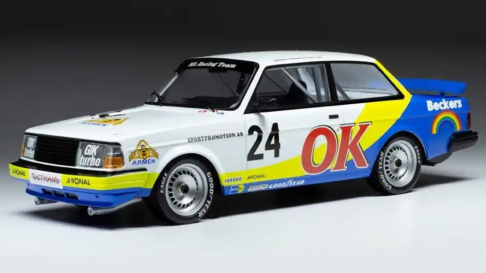 Csak ma Volvo 240 Turbo n.24 DTM Nürburgring 1985 P.G. Andersson