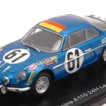 Akciós ár Renault A110 Alpine n.61 24h Le Mans 1968 N. Nasbaumer - J.J. Bourdon
