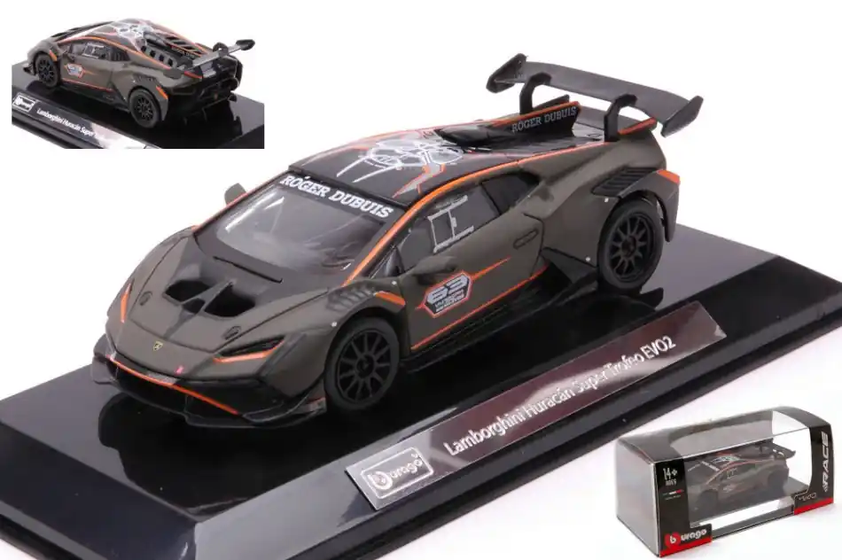 Lamborghini Huracán LP620-2 Evo n.63 Super Trofeo 2019 Árcsökkenés