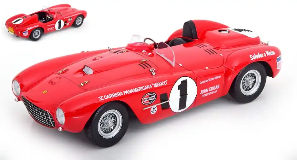 Ferrari 375 Plus n.1 Carrera panamericana 1954 J. McAfee - F. Robinson Biztonságos fizetés