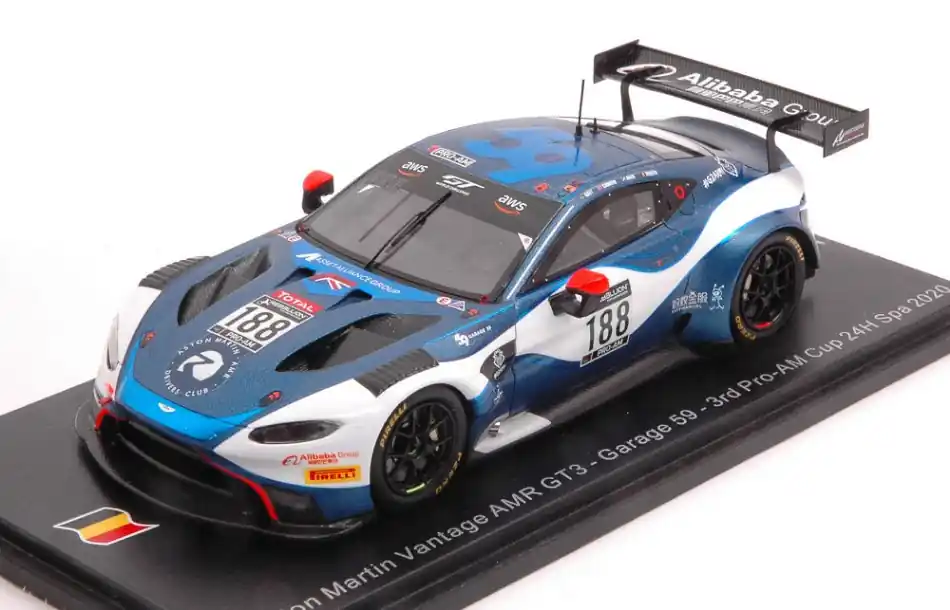Aston Martin Vantage GT3 n.188 24h Spa 2020 A. West -J. Adam - M. Martin - C. Goodwin Különleges ajánlat