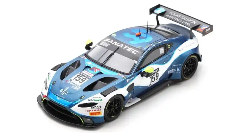 Vedd meg most Aston Martin Vantage AMR GT3 n.159 24h Spa 2021 T. Tujula - A. Macdowall - N. Kjaergaard