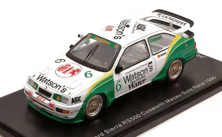 Ford Sierra RS500 Cosworth n.6 Macau Guia Race 1990 R. Gravett Biztonságos fizetés