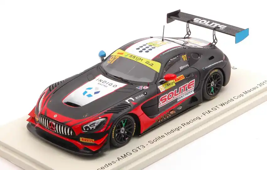 Vedd meg most Mercedes GT3 n.97 FIA GT World Cup Macau 2019 R. Bruins