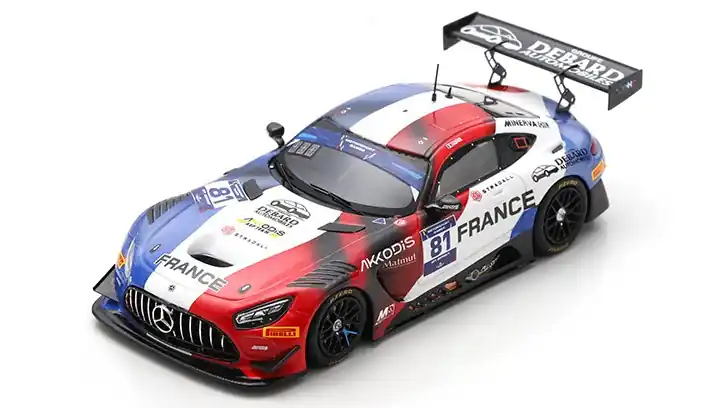 Mercedes GT3 n.81 FIA GT Sprint 2022 T. Vautier Biztonságos vásárlás