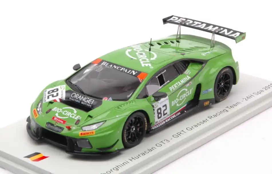 Alacsony ár Lamborghini Huracán GT3 n.82 24h Spa 2018 R. Ineichen - P. Keen - F. Perera