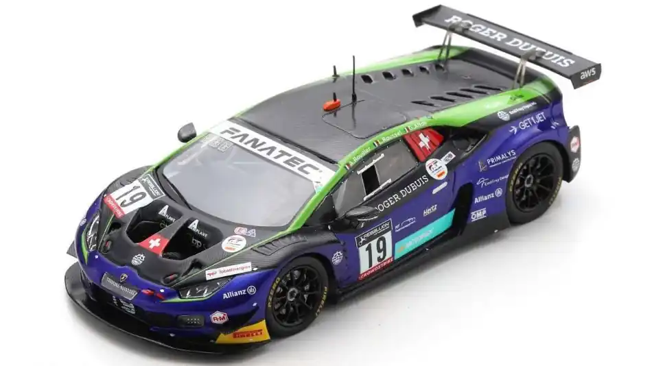Lamborghini Huracán GT3 n.19 24h Spa 2022 L. Roussel - A. Rougier- G. Altoe Szuper akció