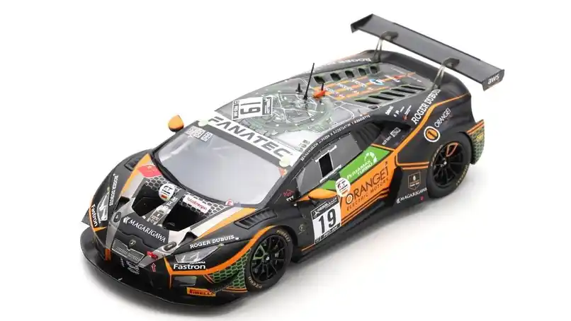 Lamborghini Huracán GT3 n.19 24h Spa 2021 B. Baguette - S. Costantini - P. Keen - H. Hamaguchi Árcsökkenés