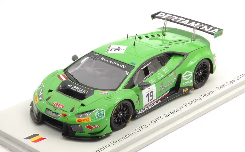 Lamborghini Huracán GT3 n.19 24h Spa 2016 A. Piccini - L. Stolz - M. Beretta Gyors szállítás