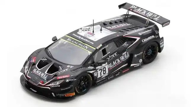 Akció Lamborghini Huracán GT3 n.78 24h Spa 2019 J. Pull - J. Witt - S. Mitchell