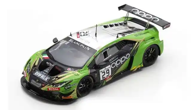Olcsó Lamborghini Huracán GT3 n.29 24h Spa 2019 C. Lenz - T. Forne - A. di Folco - S. Costantini