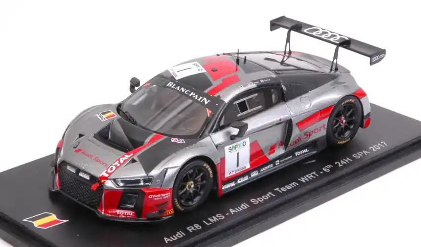 Legnépszerűbb Audi R8 n.1 24h Spa 2017 A. Garcia - N. Muller - R. Rast