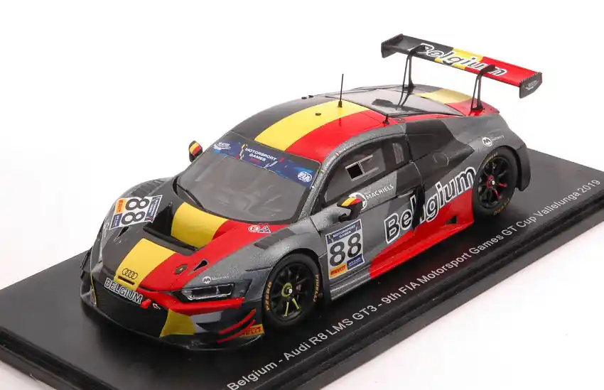 Audi R8 LMS n.88 FIA GT Vallelunga 2019 L. Machiels - L. Verdonck Végkiárusítás