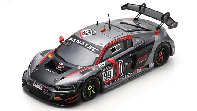 Utolsó esély Audi R8 LMS GT3 n.99 Silver Cup Class 24h Spa 2022 M. Zug - J. Puhakka - N. Scholl - A. Aka