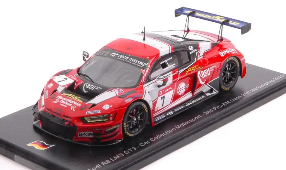 Gyors szállítás Audi R8 GT3 n.7 Pro-AM class 24h Nürburgring 2020 M. Dontje - M.D. Ortmann - P. Niederhauser
