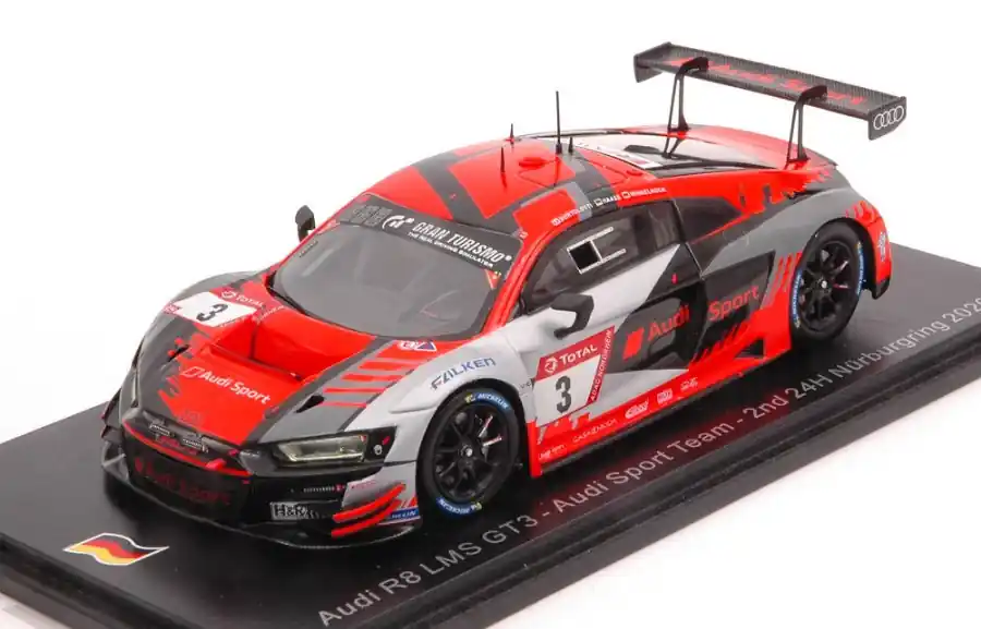 Audi R8 GT3 n.3 24h Nürburgring 2020 M. Bortolotti - C. Haase - M. Winkelhock Árengedmény