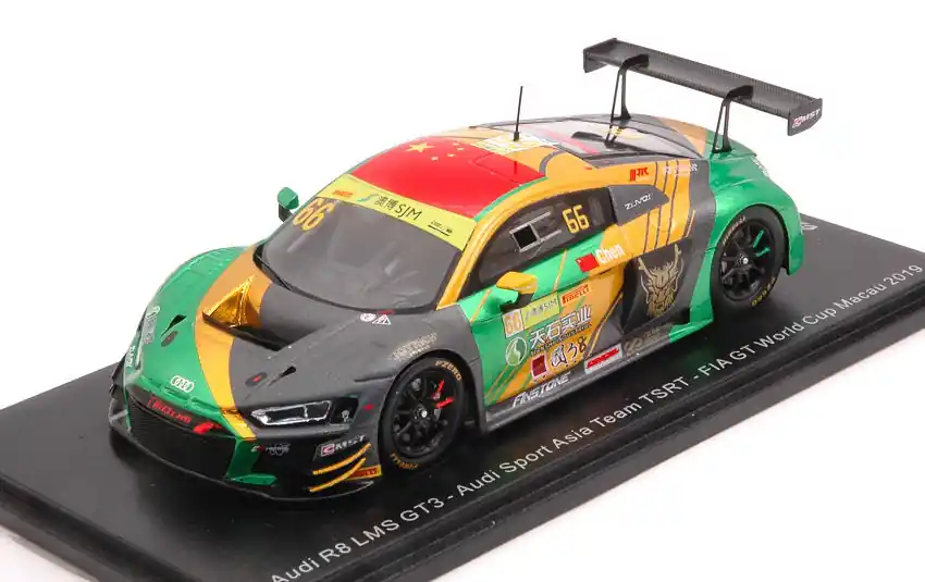 Audi R8 LMS n.66 FIA GT World Cup Macau 2019 W. Chen Biztonságos fizetés