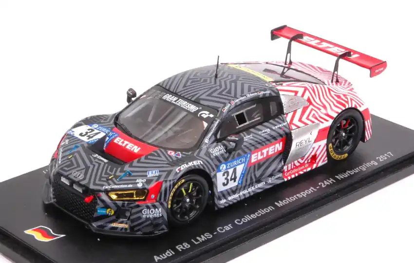 Audi R8 LMS n.34 Nürburgring 2017 R. Saurenmann - L. Rocco - K. Koch - J.E. Slooten Exkluzív ajánlat