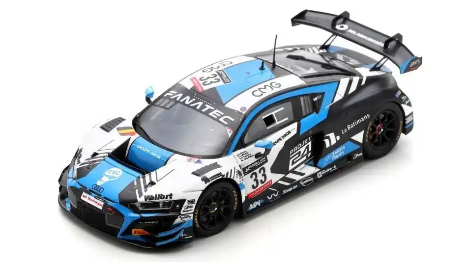 Bestseller Audi R8 LMS GT3 Team WRT n.33 Gold Cup Class 24h Spa 2022 A. Robin - R. Tomita - U.de Pauw - M. Robin