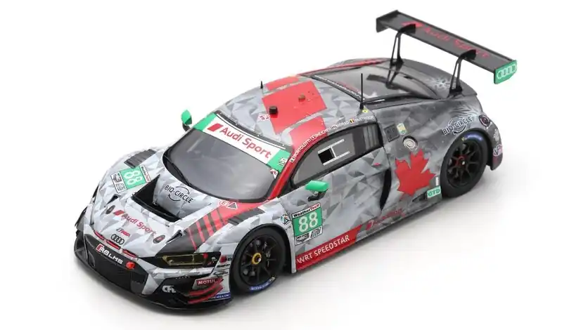 Audi R8 LMS GT3 WRT Speedstar Audi Sport n.88 GDR Class 24h Daytona 2020 M. Bortolotti - R. Ineichen - D. Morad - D. Vanthoor Rendeld meg most
