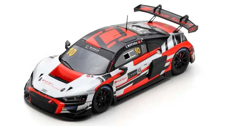 Árcsökkenés Audi R8 LMS GT3 Team Audi Sport Asia Absolute n.10 GT Cup Macau 2022 E. Mortara