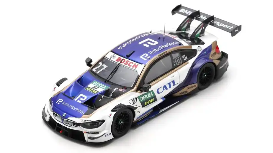 BMW M4 DTM n.27 Hockhenheim 2020 J. Aberdein Utolsó esély