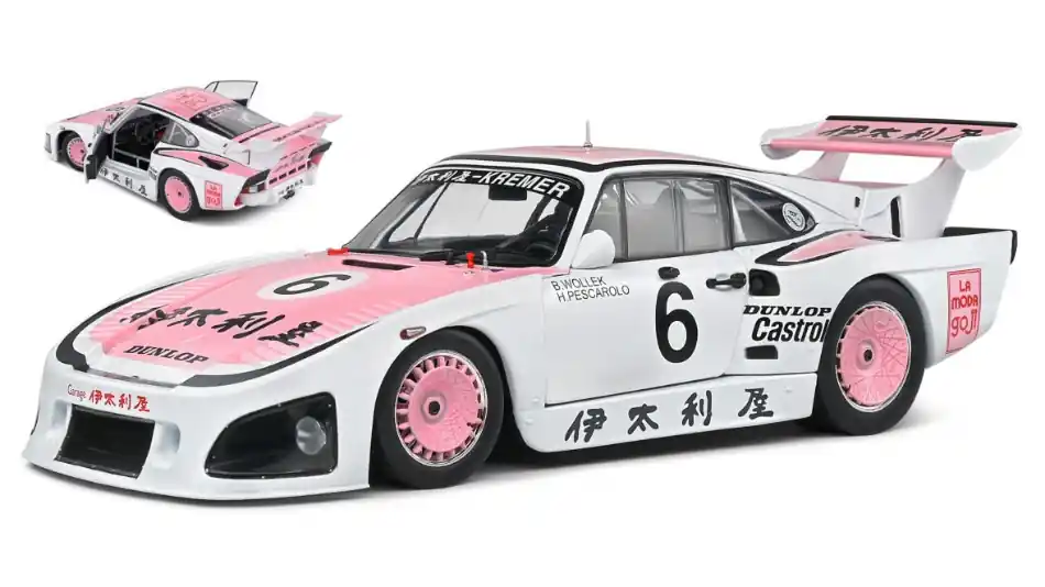 Porsche 935 K3 n.6 1000km Suzuka győztes 1981 B. Wollek - H. Pescarolo Expressz kézbesítés