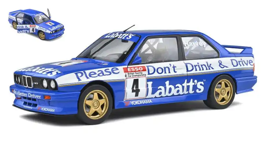 Különleges ajánlat BMW M3 E30 n.4 BTCC 1991 T. Harvey